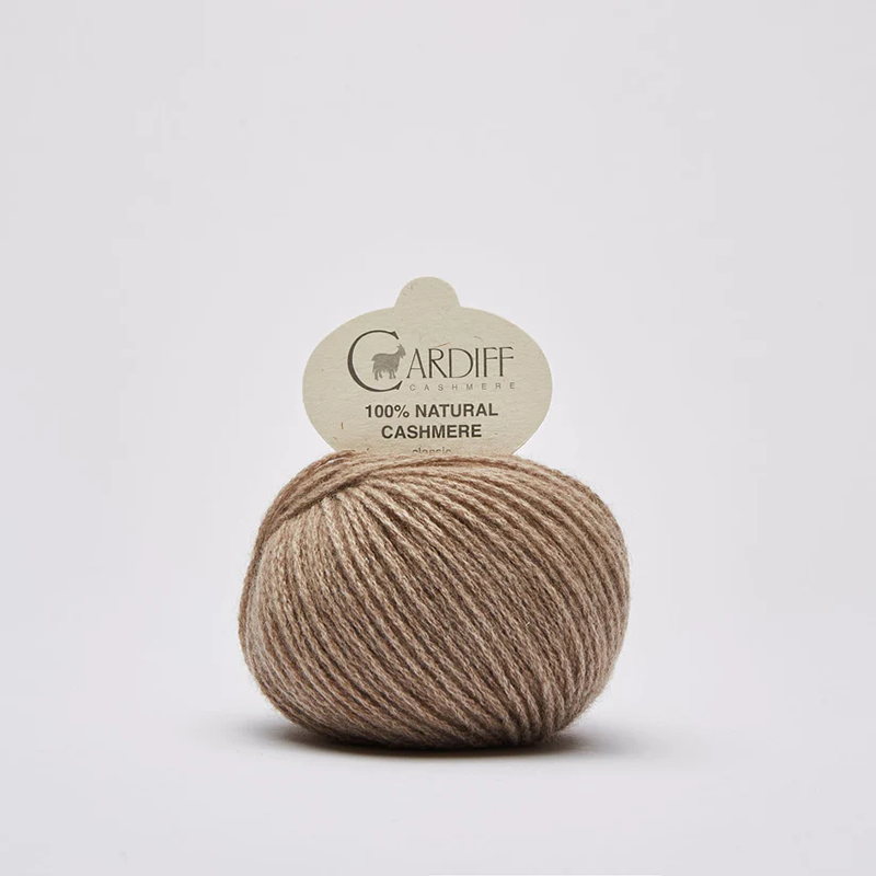 Włóczka Cardiff Cashmere Classic 511 / brown / cappuccino