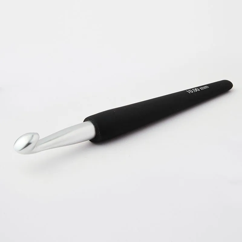 Szydełko KnitPro Soft Grip  z czarną rączką