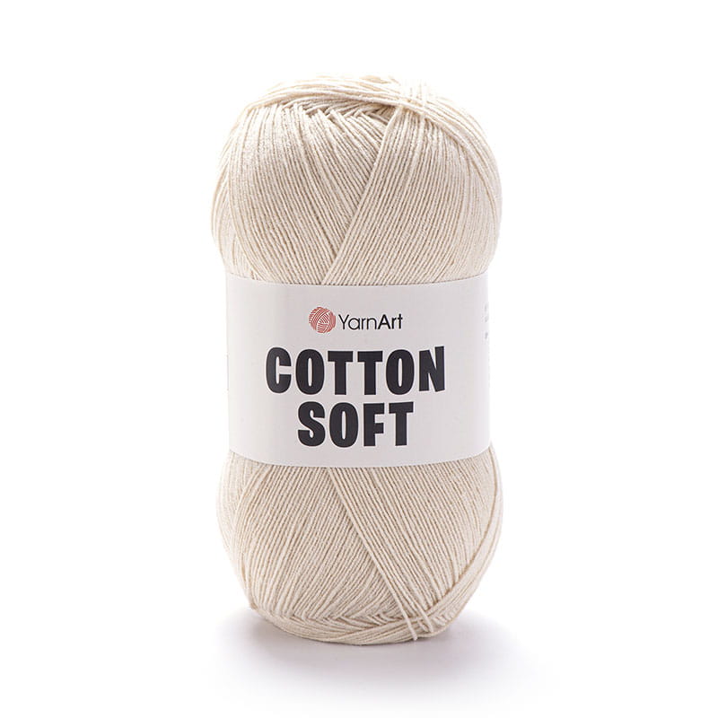 Włóczka YarnArt Cotton Soft 05 / jasny beż