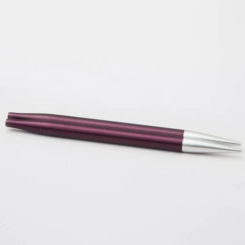 Druty KRÓTKIE do wymiennych żyłek KnitPro Zing SPECIAL - metalowe