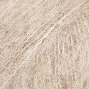 Włóczka Drops Brushed Alpaca Silk 04 / jasny beż