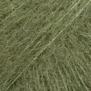 Włóczka Drops Brushed Alpaca Silk 32 / zielony mech
