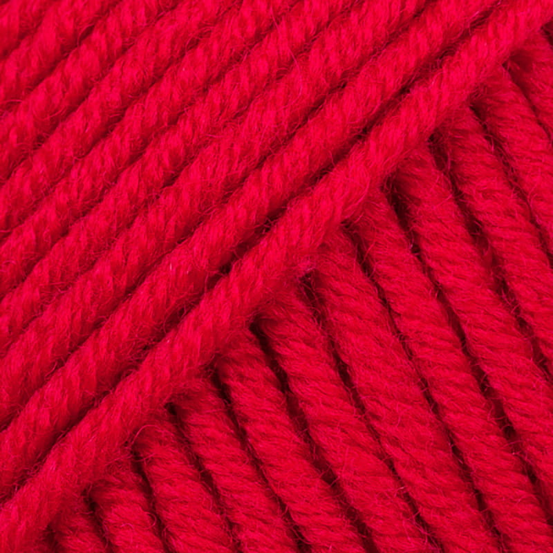 Włóczka Drops Big Merino 27 / karminowy / uni color