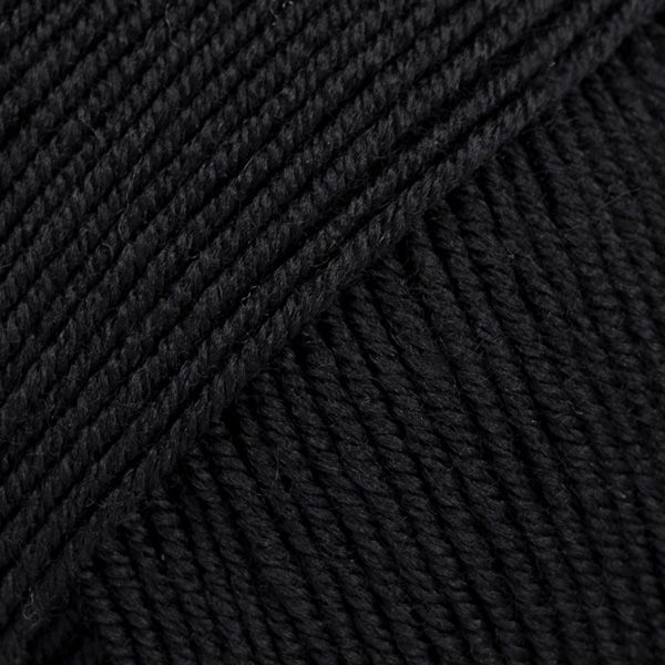 Włóczka Drops Baby Merino 21 / czarny / uni color
