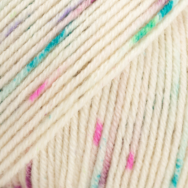 Włóczka Drops Baby Merino 101 / jagody & śmietanka / print