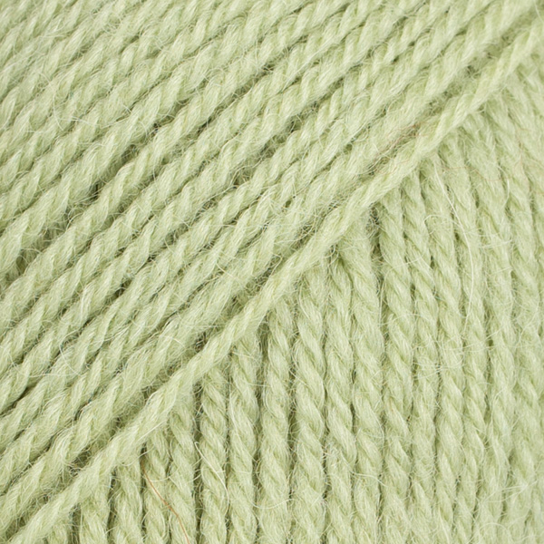 Włóczka Drops Flora 16 / pistacjowy / uni colour