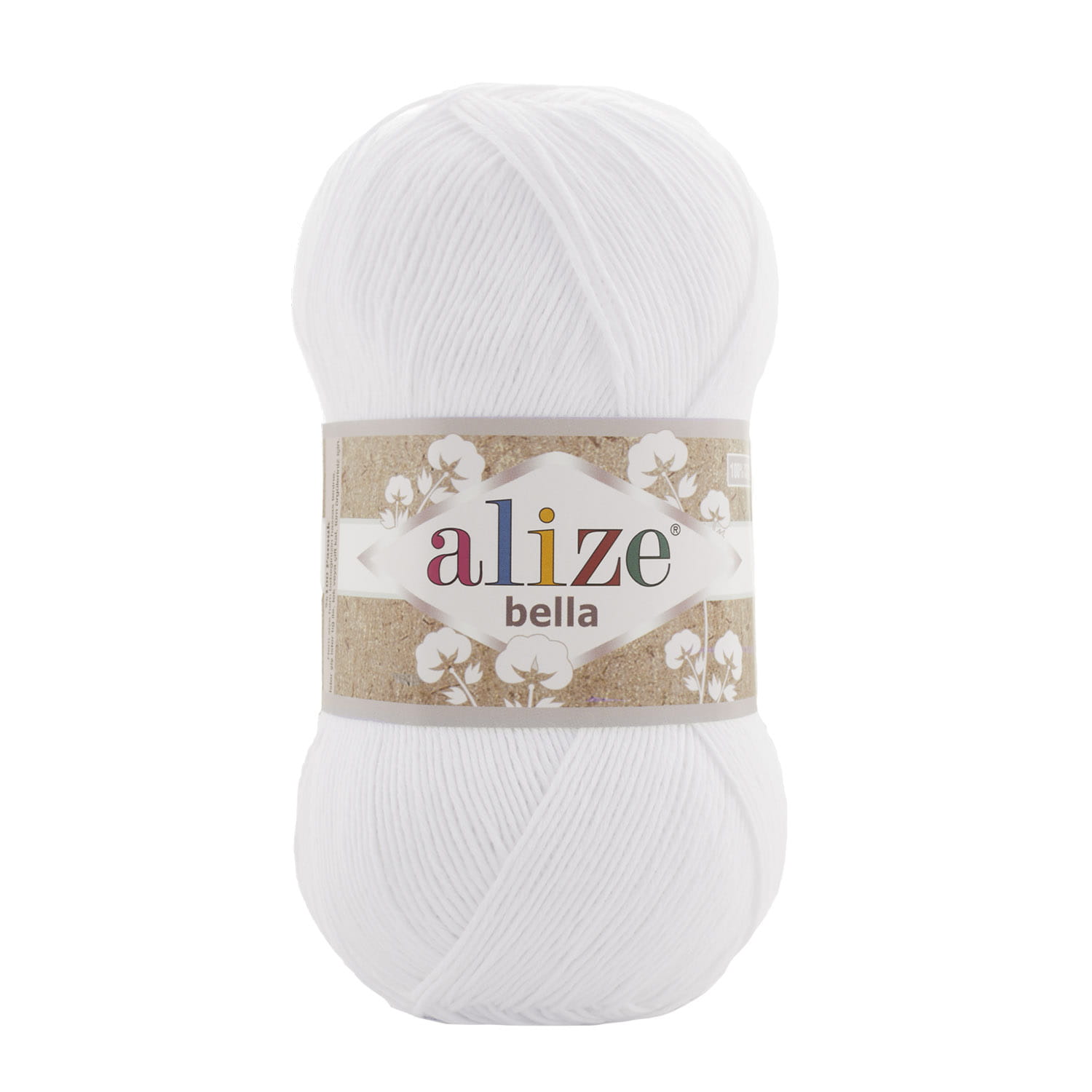 Włóczka Alize Bella 55 / biel / 100 g