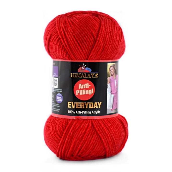 Włóczka Himalaya Everyday 70037 / czerwień