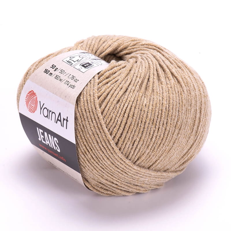 Włóczka YarnArt Jeans 48 / beż