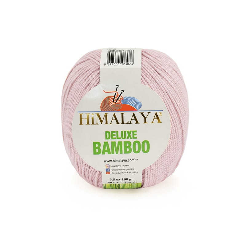 Włóczka Himalaya Deluxe Bamboo 30 / brudny róż