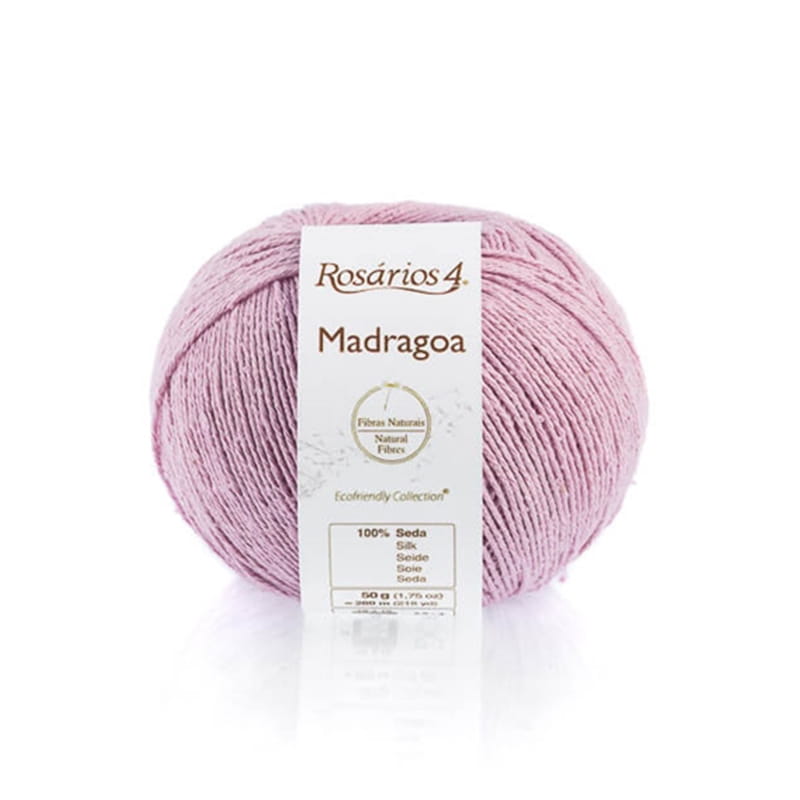 Włóczka Rosarios 4 Madragoa 03 / Rosa / róż / 50g