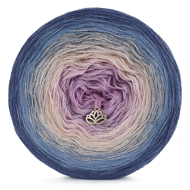 KOKONEK Merino 457 - Fumo/szaroniebieski/szary melanż/nude/ametyst/wrzos