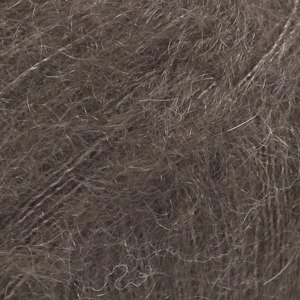 Włóczka Drops Kid-Silk 15 / ciemny brąz / uni color