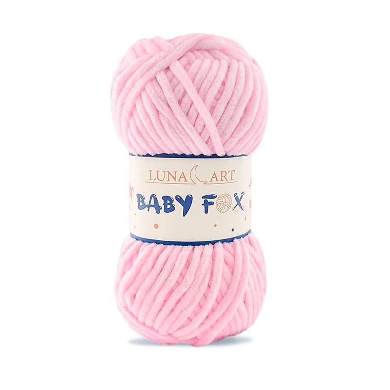 Włóczka Luna Art Baby Fox 100-04 / jasny róż