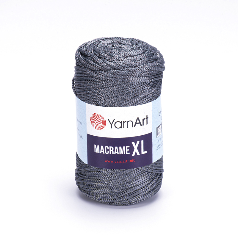 Sznurek poliestrowy YarnArt Macrame XL 3mm 159 / szary