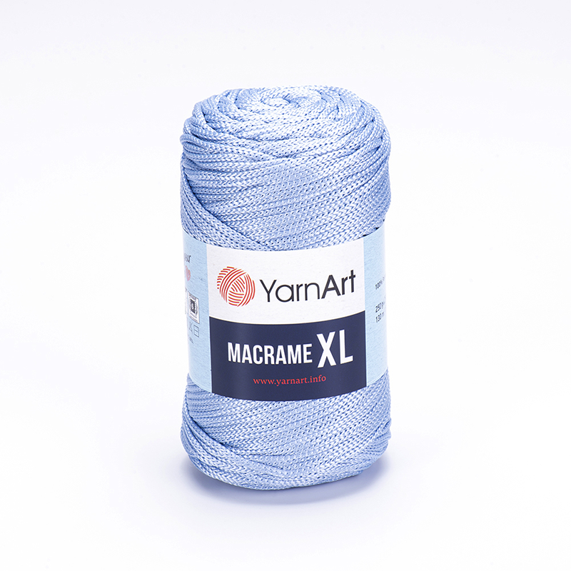 Sznurek poliestrowy YarnArt Macrame XL 3mm 133 / błękit